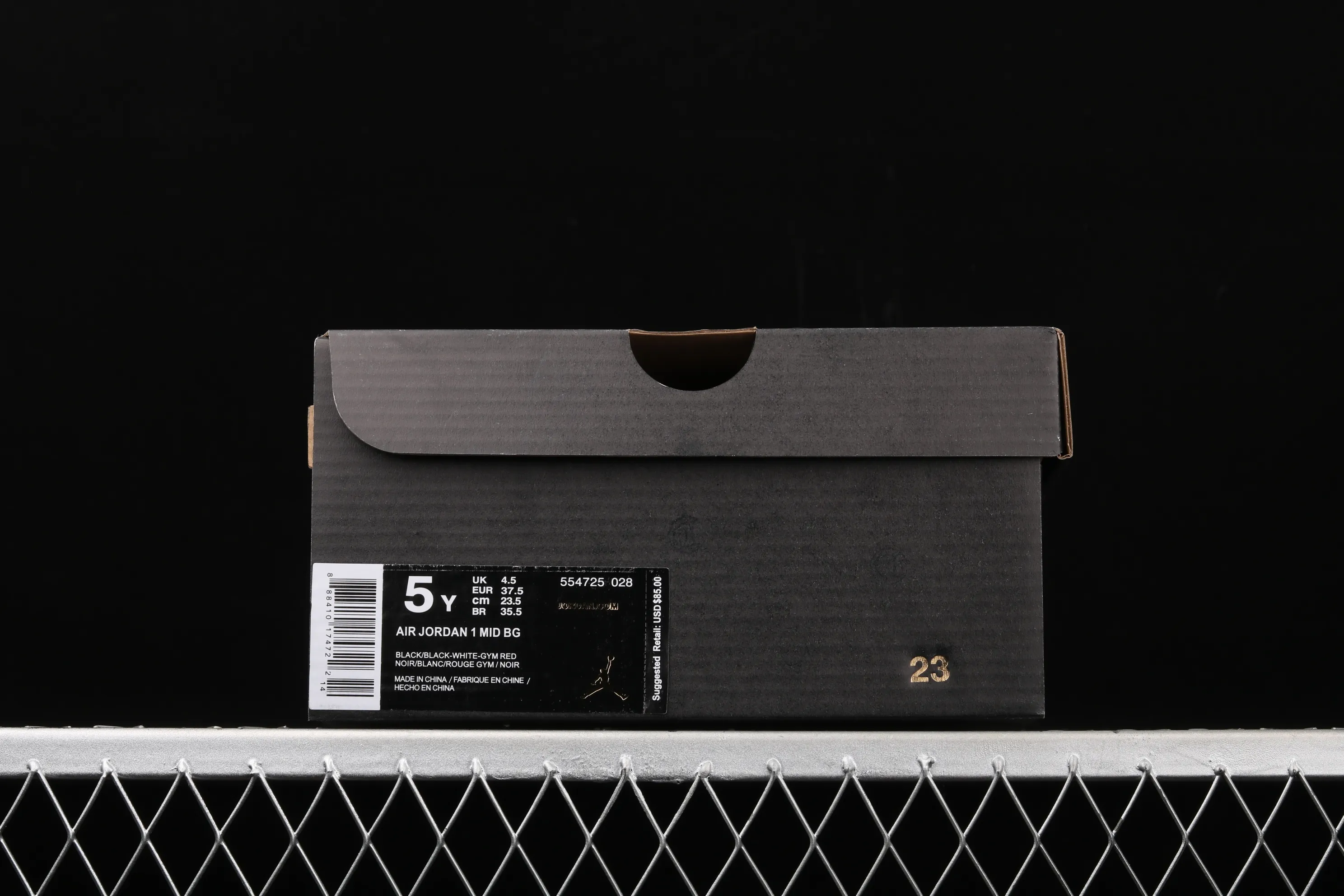 All categories Air Jordan Jordan series basketball shoes Air Jordan 1 Mid Air Jordan 1 Mid AJ1 Joe 1 black red China basketball shoes 554725-028